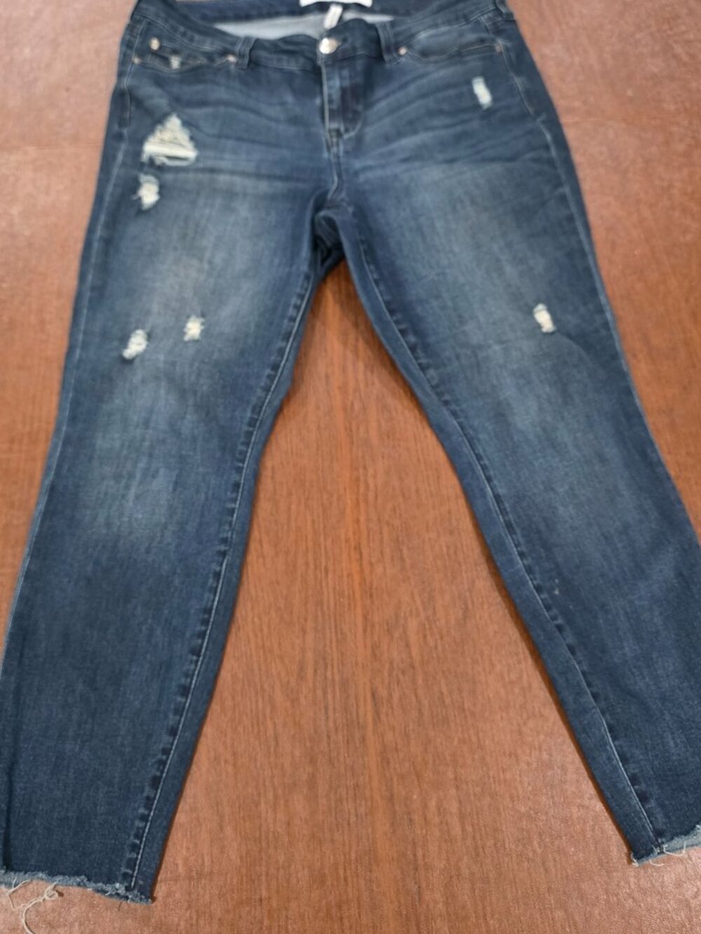 Celebrity Pink Mid Rise Ankle Skinny Jeans Sz 14